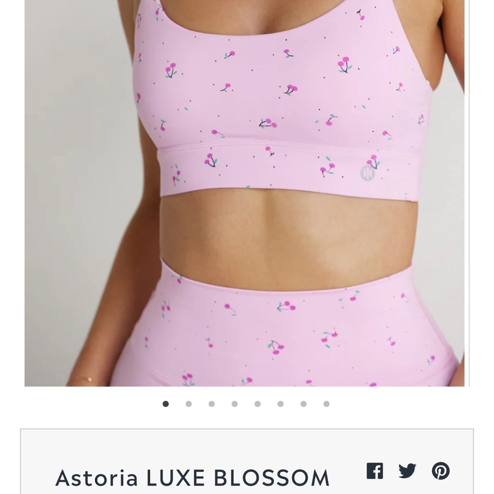 Astoria Activewear Cherry Leggings Set